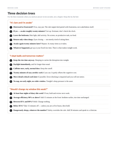 Page 2: three decision trees